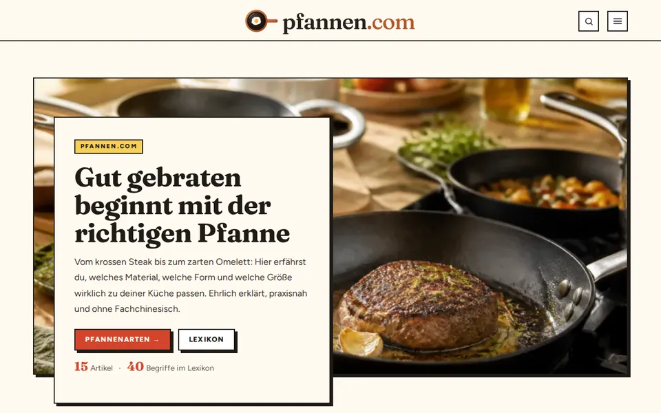 Home page of pfannen.com